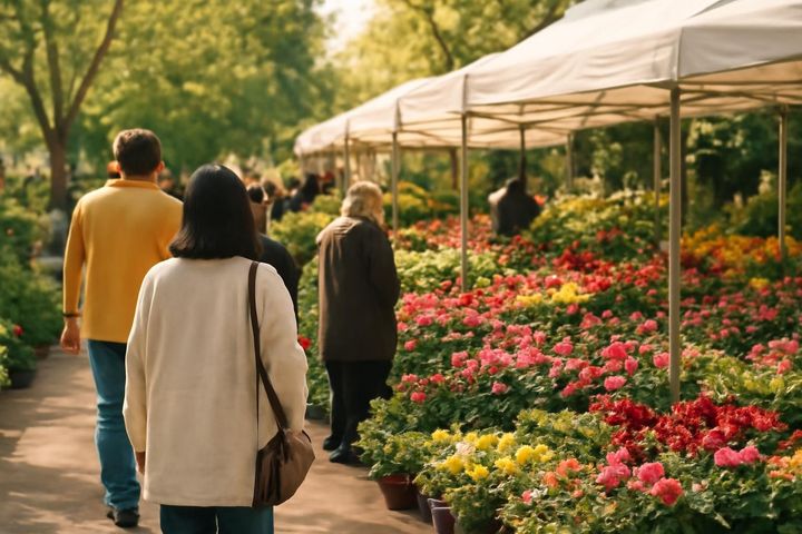 بازدید از نمایشگاه بهاره ارم سبز