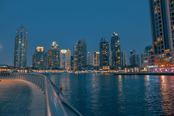 گشت و گذار در دبی مارینا-dubai Marina