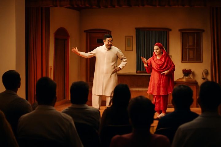 PEHLEY AAP ( Hindi / Urdu Classic Comedy Stage Play )