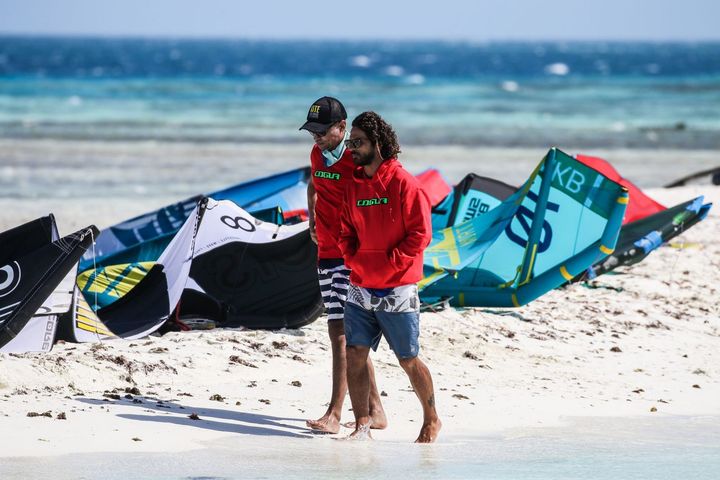 والیبال ساحلی در Kite Beach دبی